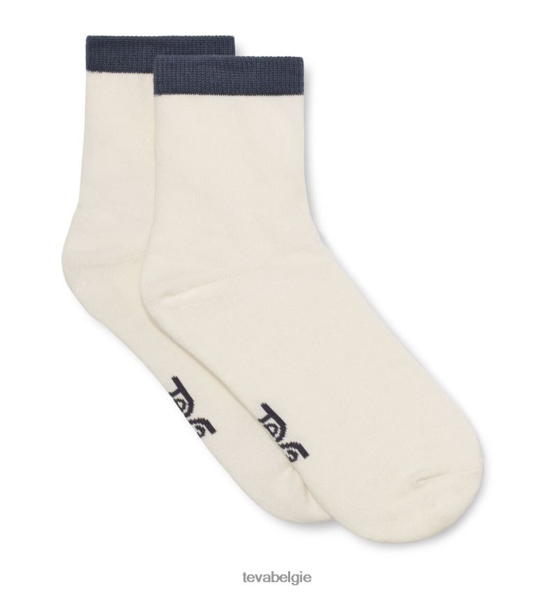 kwart sok Teva P80FL078 sokken marshmallow-blauwe luchtspiegeling