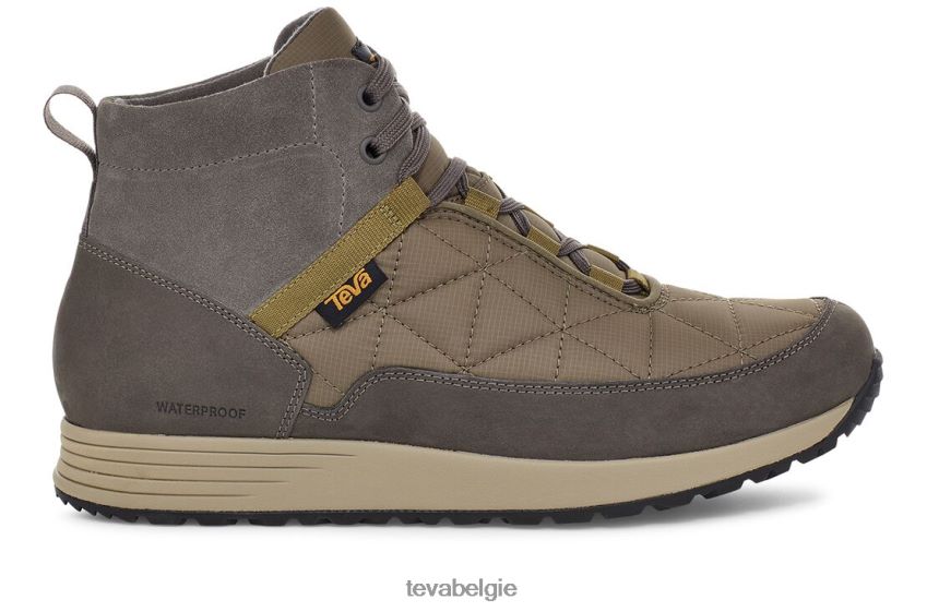 ember woon-werkverkeer waterdicht Teva P80FL0466 schoenen grijs-olijf