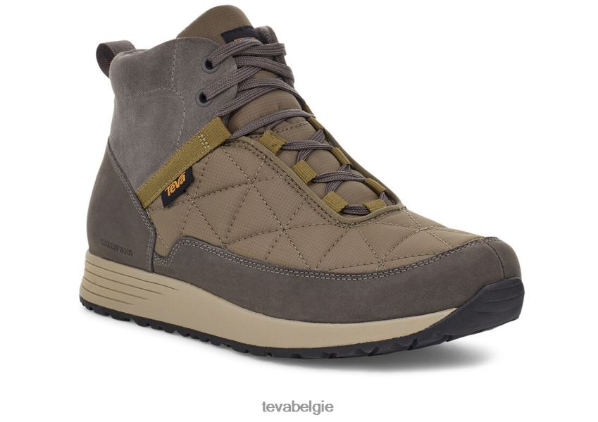 ember woon-werkverkeer waterdicht Teva P80FL0466 schoenen grijs-olijf