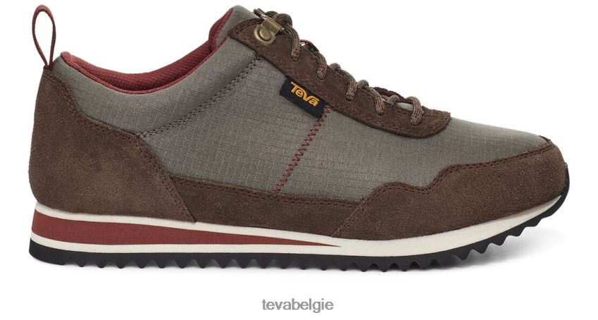 hoge kant Teva P80FL0460 schoenen bizon-mahonie