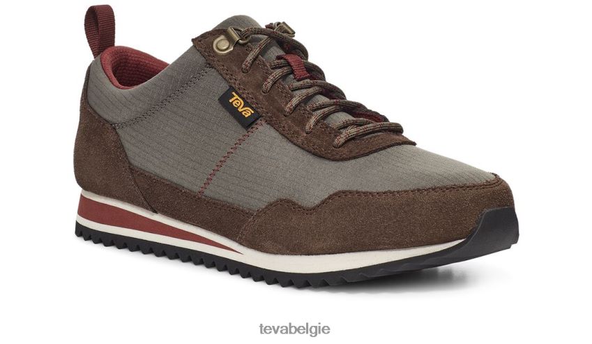 hoge kant Teva P80FL0460 schoenen bizon-mahonie