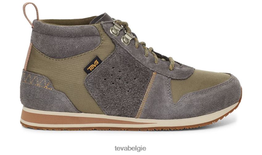 hoge zijde '84 midden Teva P80FL0301 schoenen grijs-olijf