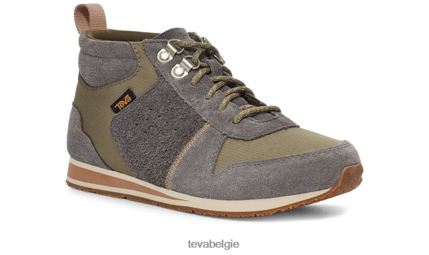 hoge zijde '84 midden Teva P80FL0301 schoenen grijs-olijf