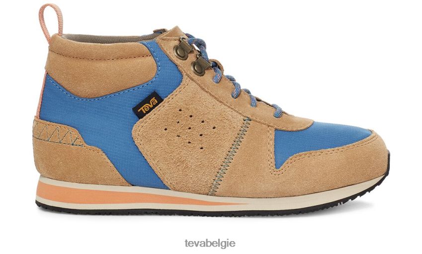 hoge zijde '84 midden Teva P80FL0303 schoenen bruin-blauw