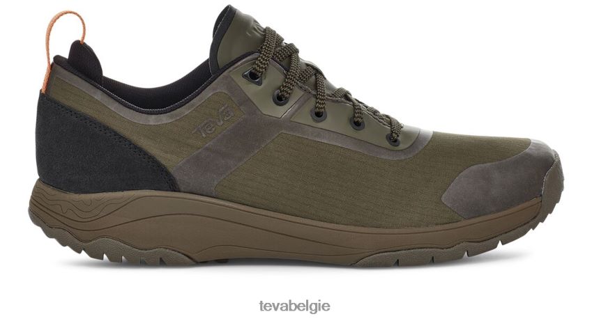 poort laag Teva P80FL0472 schoenen donker olijfgroen