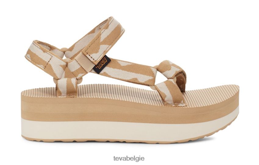 platvorm universeel Teva P80FL0485 schoenen bruin-berk