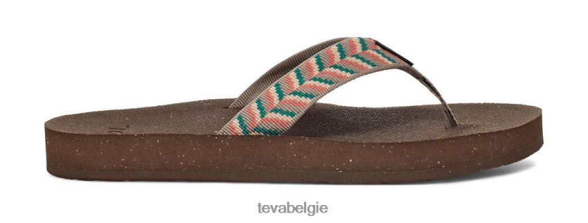 opnieuw omdraaien Teva P80FL0452 schoenen retro geometrisch neutraal